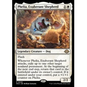 画像: 【英語Foil】溌剌の牧羊犬、フィリア/Phelia, Exuberant Shepherd