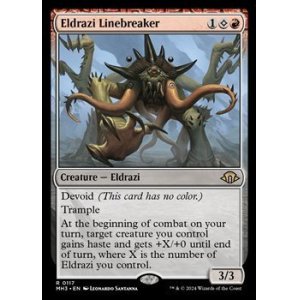 画像: 【英語Foil】エルドラージの戦線破り/Eldrazi Linebreaker