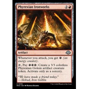 画像: 【英語】ファイレクシアの鉄工所/Phyrexian Ironworks