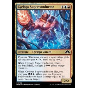 画像: 【英語Foil】サイクロプスの超伝導師/Cyclops Superconductor