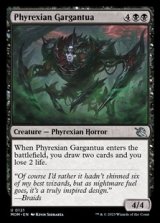 画像: 【英語】ファイレクシアのガルガンチュア/Phyrexian Gargantua