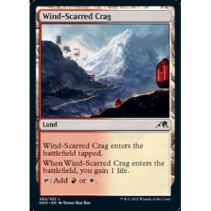 画像: 【英語】風に削られた岩山/Wind-Scarred Crag