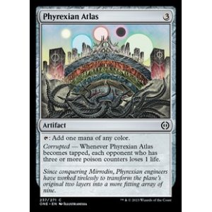 画像: 【英語】ファイレクシアの大地図/Phyrexian Atlas