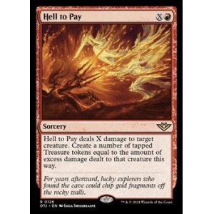 画像: 【英語Foil】地獄の反動/Hell to Pay