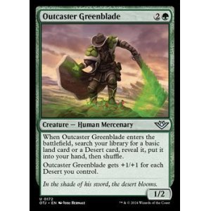 画像: 【英語】荒野無頼団の緑刃/Outcaster Greenblade