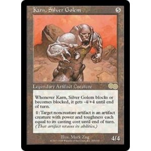 画像: 【日本語】銀のゴーレム、カーン/Karn, Silver Golem