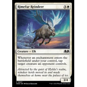 画像: 【英語】霜毛皮のトナカイ/Rimefur Reindeer