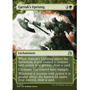 画像: ☆特殊枠【英語】ガラクの蜂起/Garruk's Uprising