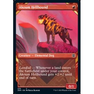 画像: ☆特殊枠【英語】アクームのヘルハウンド/Akoum Hellhound