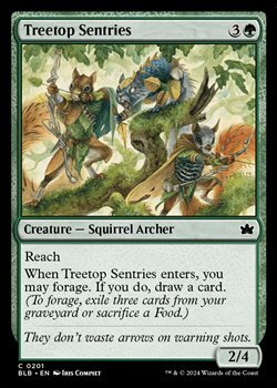 画像1: 【英語Foil】樹上の哨兵/Treetop Sentries (1)