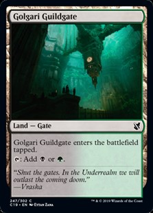 画像1: 【英語】ゴルガリのギルド門/Golgari Guildgate (1)