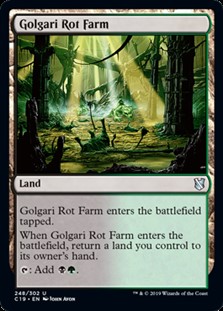 画像1: 【英語】ゴルガリの腐敗農場/Golgari Rot Farm (1)