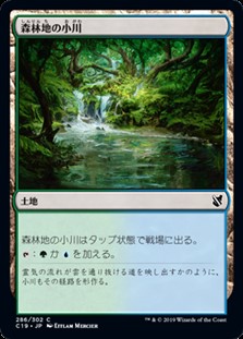 画像1: 【日本語】森林地の小川/Woodland Stream (1)