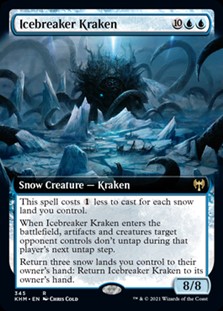 画像1: ☆特殊枠【英語】氷砕きのクラーケン/Icebreaker Kraken (1)