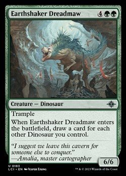 画像1: 【英語】地揺すりの戦慄大口/Earthshaker Dreadmaw (1)