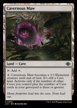 画像1: 【英語】洞窟めいた大口/Cavernous Maw (1)