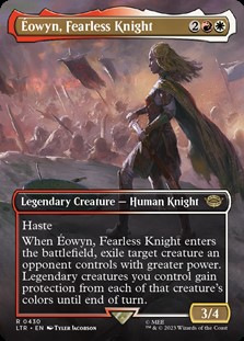 画像1: ☆特殊枠【英語】恐れを知らぬ騎士、エオウィン/Eowyn, Fearless Knight (1)