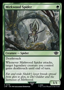 画像1: 【英語】闇の森の蜘蛛/Mirkwood Spider (1)