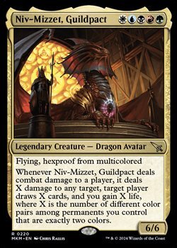 画像1: 【英語】ギルドパクト、ニヴ＝ミゼット/Niv-Mizzet, Guildpact (1)