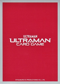 画像1: 【ウルトラマン カードゲーム】ULTRAMAN CARD GAME オフィシャルカードスリーブ(RED) (1)